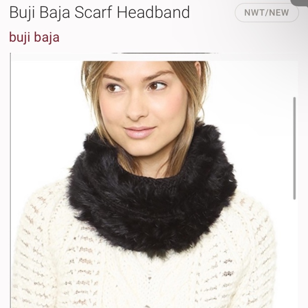 Bujibaja fur scarf
